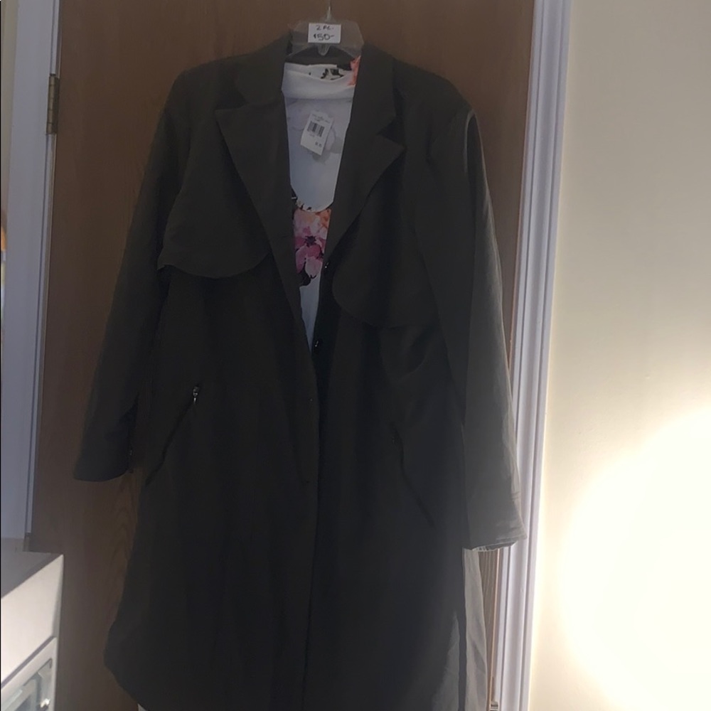 Olive green jacket